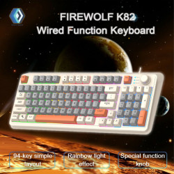 Firewolf gaming keyboard 100%